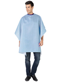 Seersucker Barber Cape