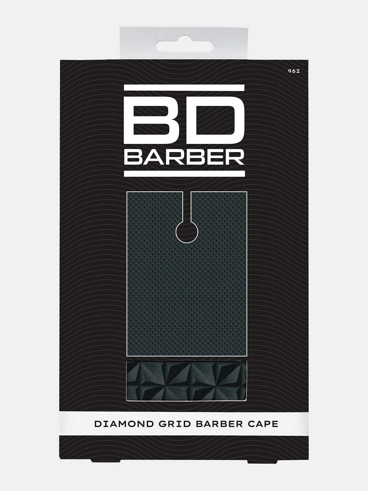 Diamond Grid BD Barber Cape