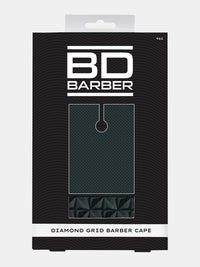 Diamond Grid BD Barber Cape