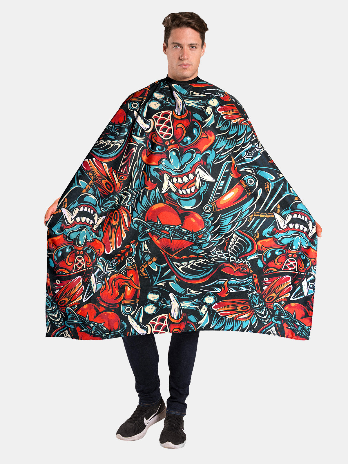 Samurai BD Barber Cape