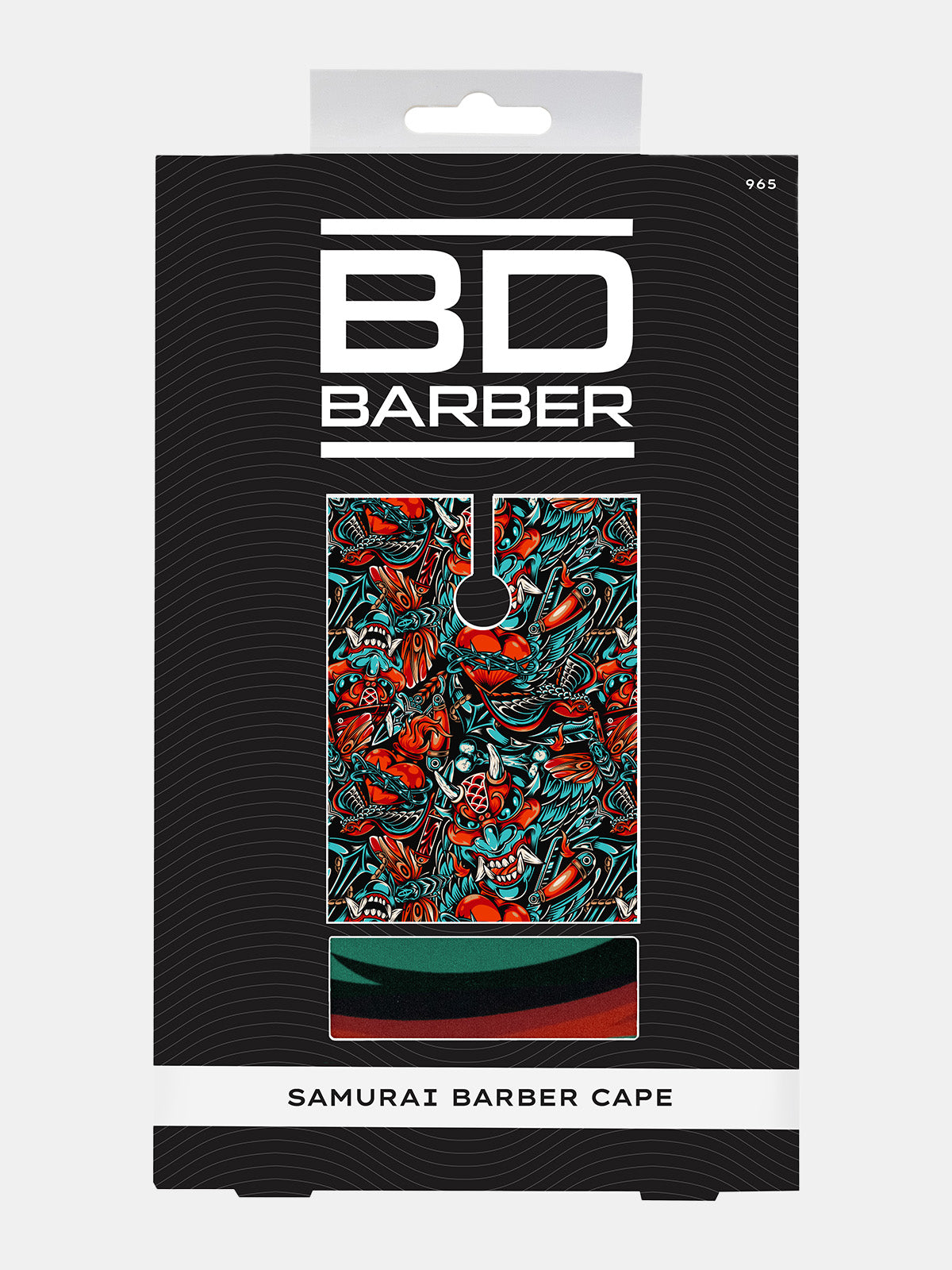 Samurai BD Barber Cape