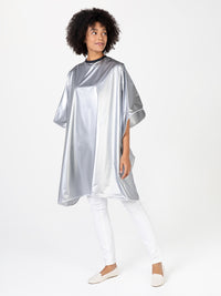Silver Shampoo Cape for Salons Betty Dain Creations