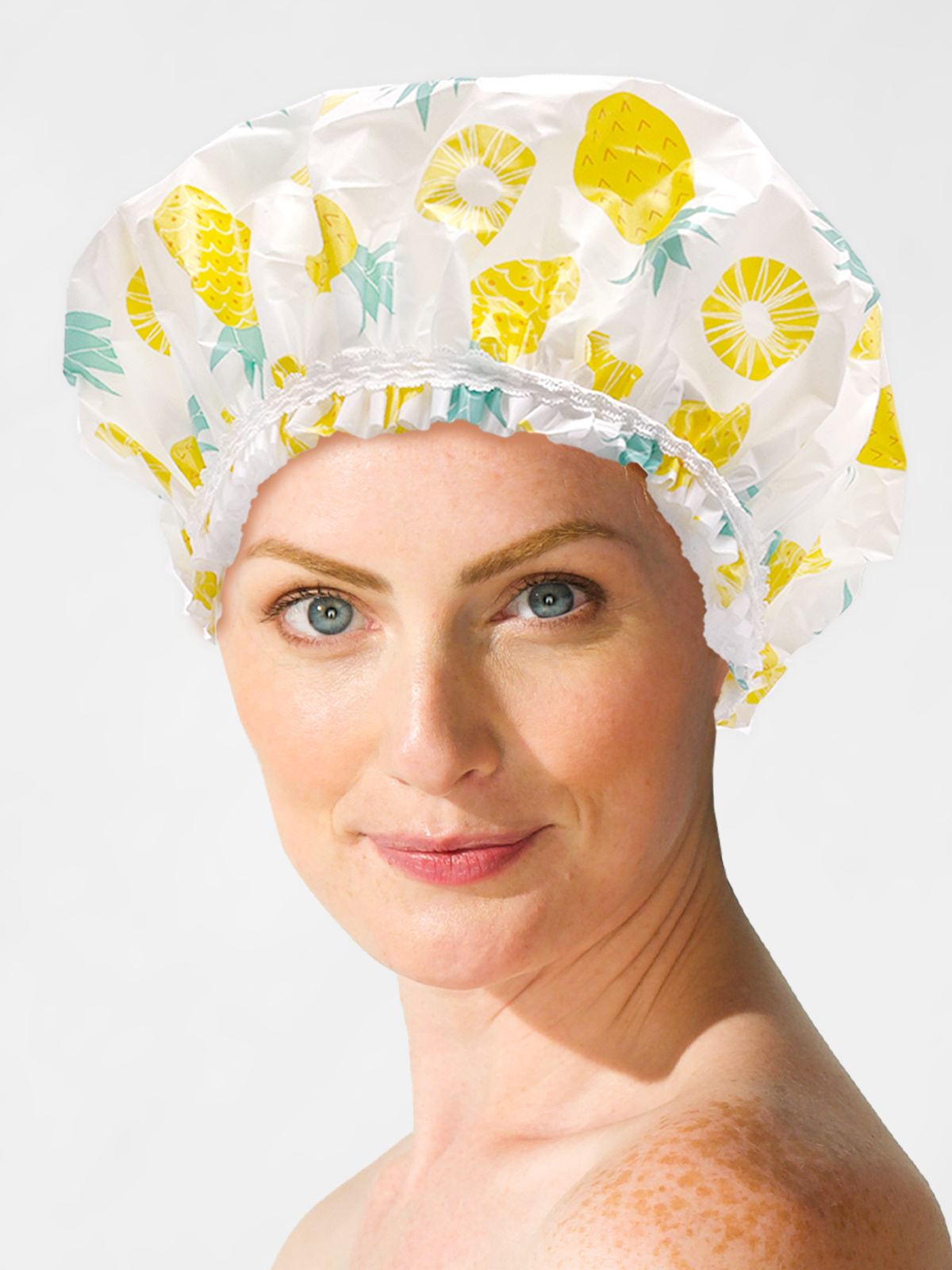 Be a Fineapple Shower Cap 2pk