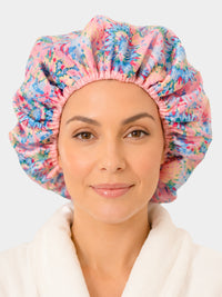Groovy Drip Shower Cap