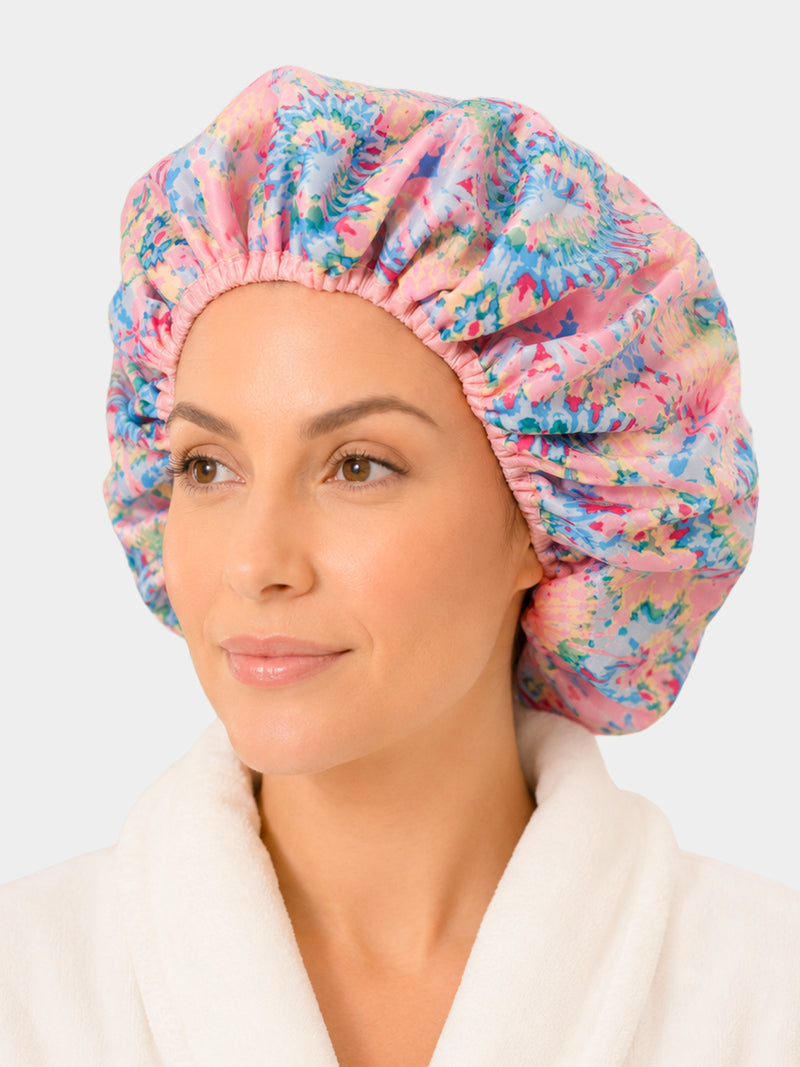 Groovy Drip Shower Cap