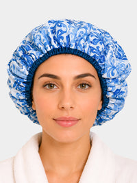 Blue Royale Shower Cap