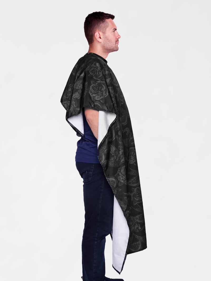Barber Styling Cape Inked Black