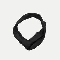 Black Fitband headband shown as a loop