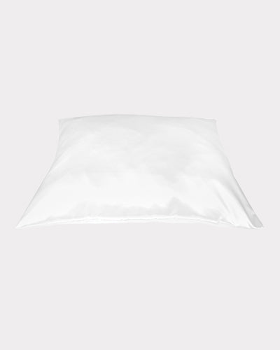 White Satin Pillow Case, Extra Soft and Silky Pillow Cover by Betty Dain Creations