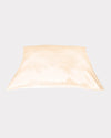 Betty Dain Satin Pillow Cover in Beige for Hair and Skin