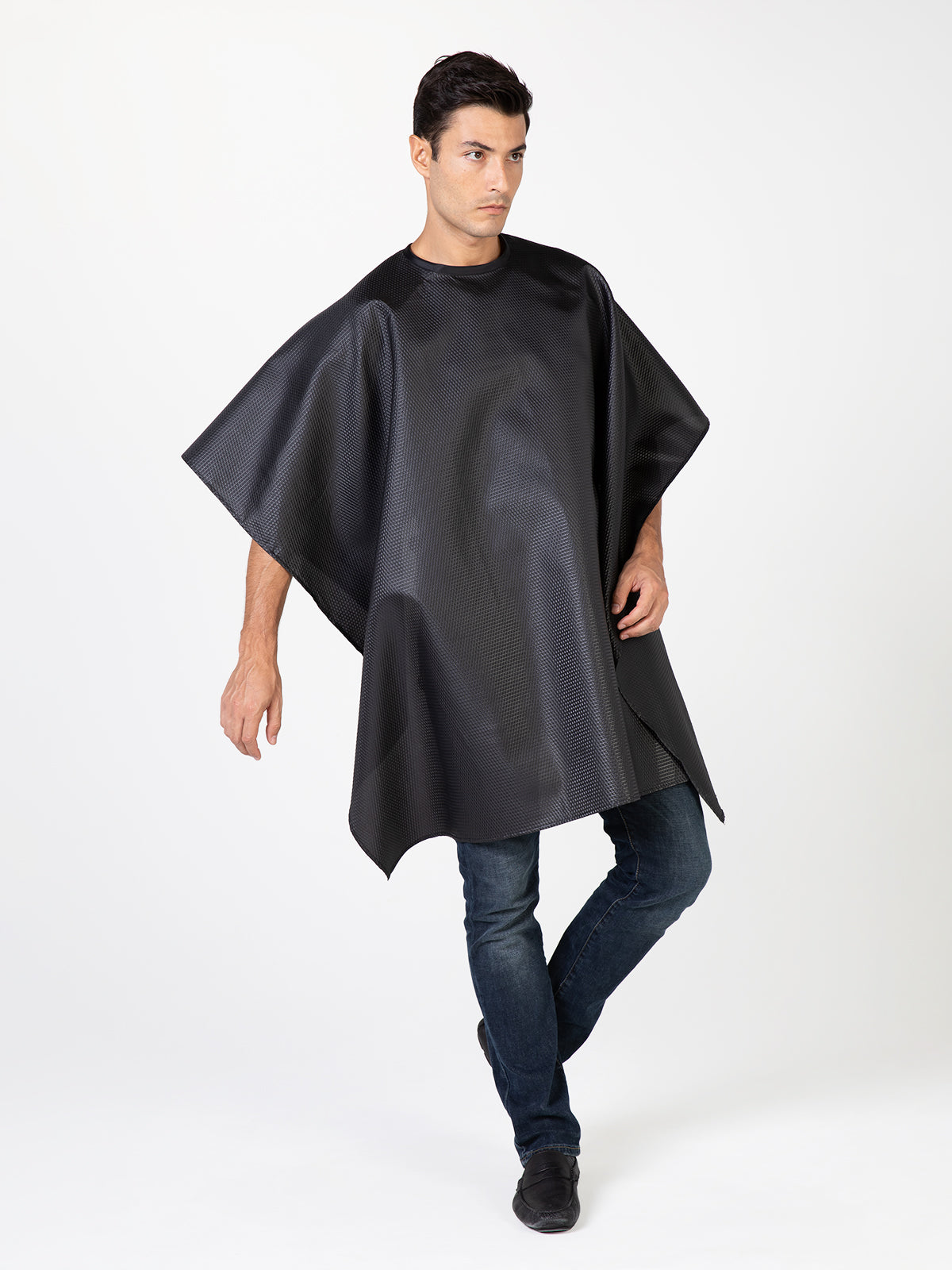 Seersucker Barber Cape – Betty Dain Creations