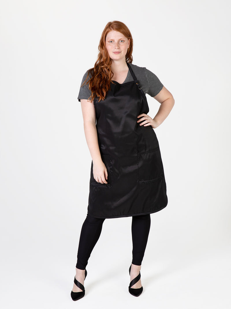 A Size Above Apron, Plus Size Apron for Hair Stylists by Betty Dain