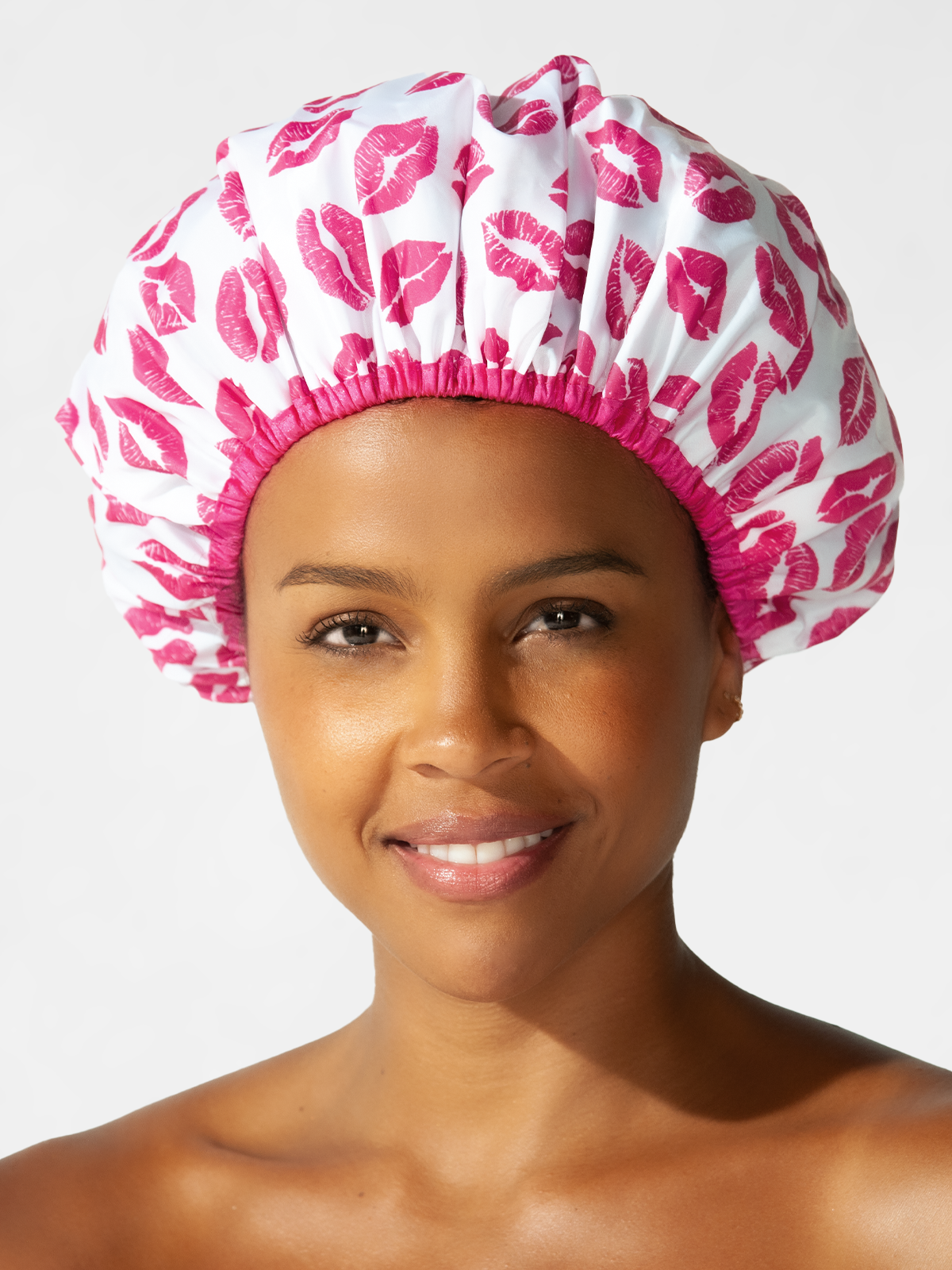 Pink shower deals cap