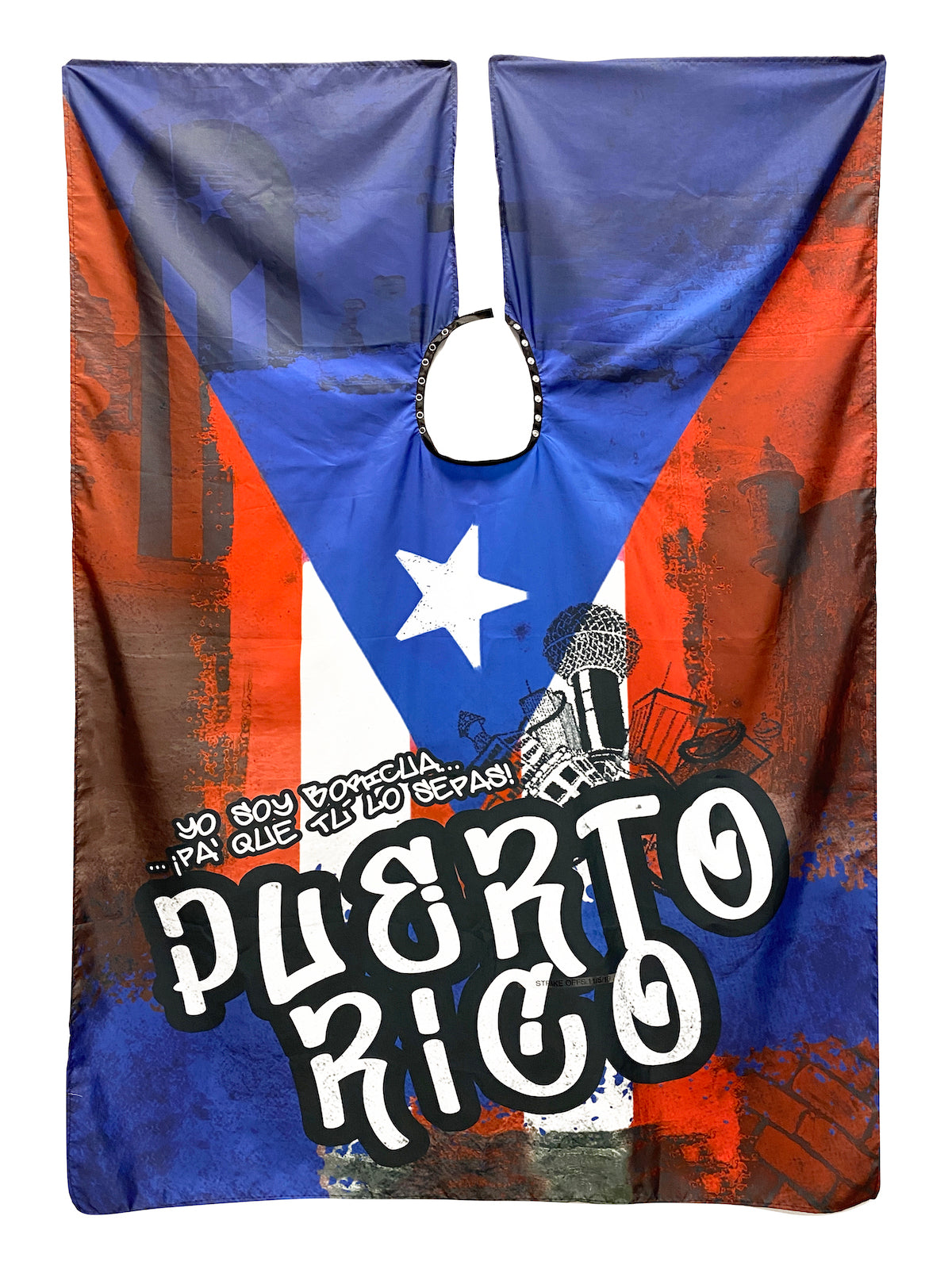 Puerto Rico Barber Cape | International Capes Collection